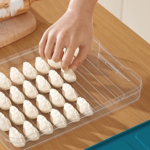 กล่องเก็บเกี๊ยวครัว crisper ภาชนะเก็บรักษาอาหารในครัวเรือน4ชั้นสำหรับตู้เย็น - Product Image 3
