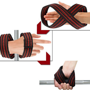 Correas de levantamiento ajustables en forma de 8 para Cross Training, peso muerto, Strongman, muñequeras de fuerza, ajuste de resistencia, transpirables - Product Image 5