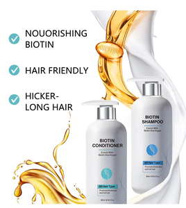 Shampooing <span class=keywords><strong>et</strong></span> après-shampooing biologiques à la biotine, vegan, pour la repousse des <span class=keywords><strong>cheveux</strong></span>, à base de plantes, épaississant, anti-chute, pour <span class=keywords><strong>cheveux</strong></span> <span class=keywords><strong>fins</strong></span>, marque privée - Product Image 2