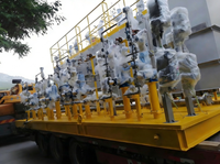 Plateforme d'injection chimique pour le secteur pétrolier et gazier offshore, précision de dosage de 1 %, contrôle PLC/DCS, antidéflagrante, modulaire, marque CREST, garantie 1 an
