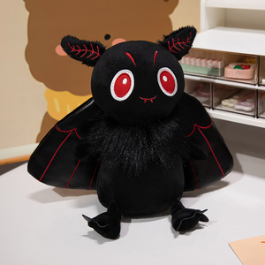 Adorable Peluche de <span class=keywords><strong>Mothman</strong></span> de 25cm 30cm, Figura de Polilla Negra, Juguetes de Peluche, Decoración de Halloween - Product Image 2