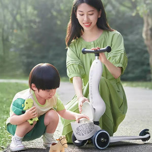 2025 venta al por mayor plegable 6 en 1 scooter de bebé 3 ruedas juguetes de entrenamiento de equilibrio para niños bebé patada scooters para niños - Product Image 6