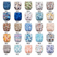 Baby's Breath personalizzato prefold baby oeko tex pannolino riutilizzabile lavabile sfuso pannolini pannolini tinta unita con logo personalizzato
