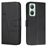 Étui de téléphone en cuir PU gaufré de luxe pour 13/14/15/16 17 18 Pro Max/15 Plus