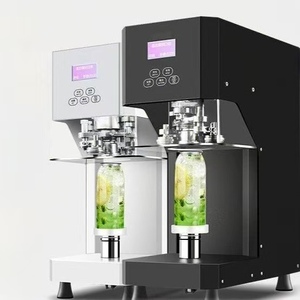 Machine de scellage automatique commerciale pour les boutiques de thé au lait, les cafés et les bars - Product Image 1