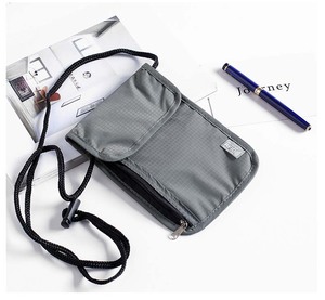 Waterproof RFID Polyester Travel Document <strong>Storage</strong> <strong>Bag</strong> Card <strong>Passport</strong> <strong>Bag</strong> Neck Wallet Money Document Card <strong>Passport</strong> Pouch - Product Image 4