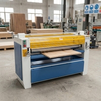 Machine à encoller à rouleaux certifiée CE MB6213, double face, largeur de travail 1300 mm, pour placages et panneaux en bois massif