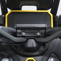 Support de navigation pour moto Yamaha TMAX560 2022-2025 Tech Max, support de téléphone GPS, accessoires de montage sur barre transversale