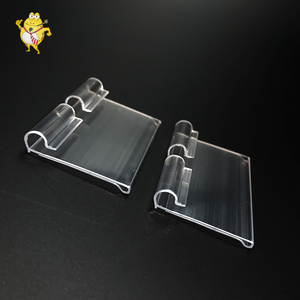 LAOHAMA – porte-étiquette de <span class=keywords><strong>prix</strong></span> en plastique, personnalisé en gros, dernière conception pour étagère - Product Image 4