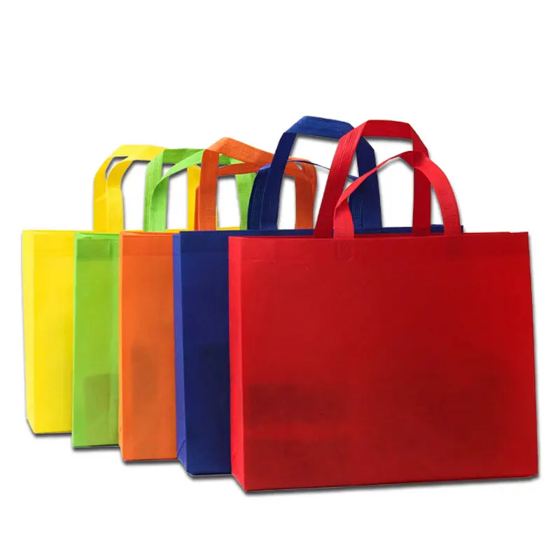 customizable logo zhejiang Folding reusable rpet pp non woven tote luxury shopping bag for boutique