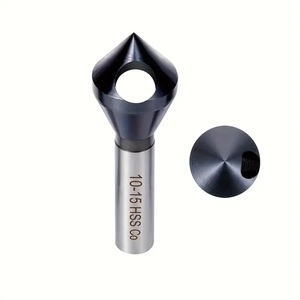 M35 HSS-Co <strong>Cobalt</strong> TiAlN Coated <strong>Countersink</strong> Drill Bit 90 Degree Deburring Chamfer Tool 10-15mm - Product Image 2