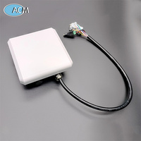 Lector de estacionamiento 5dbi antena lineal control de acceso RS232/485 Wiegand interfaz USB UHF lector RFID