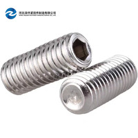 Vis de fixation hexagonales en acier inoxydable 304 DIN913 de fabrication chinoise M2 M2.5 M3 M6 M8 M10 M20