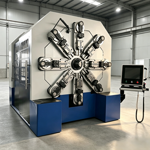 Máquina Formadora de Resortes Multieje sin Cámara, Diámetro de Alambre de 0.2-10.0mm, Resortes de Forma Especial, Control Servo CNC - Product Image 4