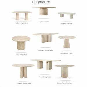 Mesas <span class=keywords><strong>Consola</strong></span> Modernas de Lujo, Altas y Delgadas, de Piedra, Ágata Blanca, con Acabado de Madera, para Recibidor, Entrada, Sala de Estar - Product Image 5