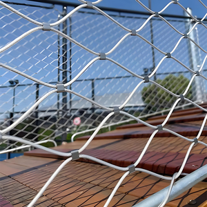 Treillis métallique en acier inoxydable 316 robuste pour enclos de zoo, volière, clôture, câble serti durable, qualité <span class=keywords><strong>marine</strong></span> - Product Image 1