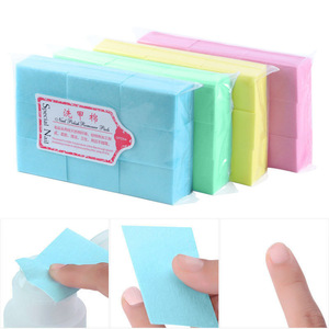 Disposable Colorful <b>Nail</b> Remover Pads Cotton Pads <b>Lint</b> <b>Free</b> <b>Nail</b> <b>Wipes</b> for Acrylic Gel Polish Cleaning Manicure Supplies - Product Image 1