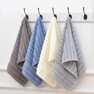 Toalla Facial de Algodón Jacquard de Color Sólido al por Mayor, con Logotipo Personalizado, de Secado Rápido, Hipoalergénica y Absorbente, para Uso Doméstico, Regalo para Hombre - Product Image 4