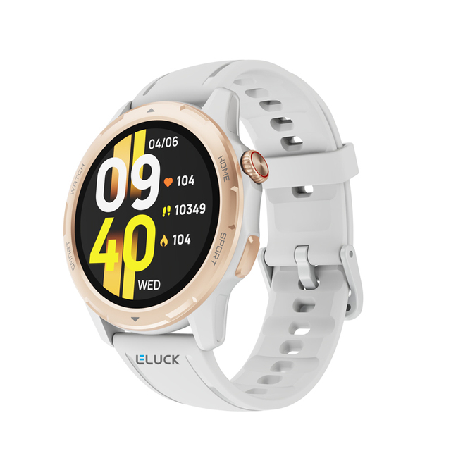 Round Lcd Display Smartwatch Round Smart Watch Ip68 Fitness Track