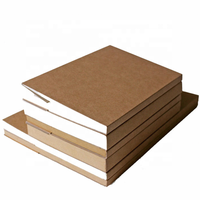 Notizbuch aus Kraftpapier mit Blanko-Seiten und individuellem Logo
