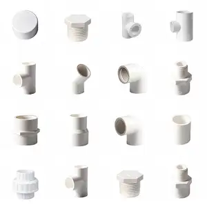 PVC Fittings 2024 China supply high quality PVC pipe fittings 90 degree Bend,cheap price PVC Fittings