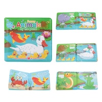 Großhandel Custom Magic Printing Weiche wasserdichte Baby PEVA Schwamm Schaum Baby pädagogische Bad Bücher für Kinder