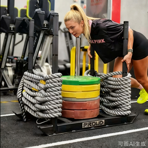 Plaques de poids commerciales en caoutchouc coloré pour haltères, équipement d'entraînement de force pour <span class=keywords><strong>CrossFit</strong></span> et salle de sport, OEM - Product Image 2