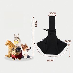 Bolso Bandolera de Moda para Mascotas con Bolsillo para Gatos y Perros Pequeños de hasta 15 Libras, Manos Libres, Portátil, para Viajes al Aire Libre, Regalo Promocional - Product Image 4