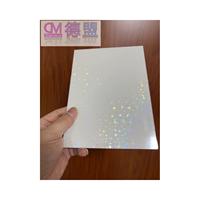 Feuille acrylique à motifs colorés de 4mm Feuille de diffuseur de lumière acrylique blanche pour boîte à lumière Feuille acrylique d'extrusion