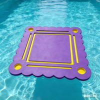 Table de Mahjong flottante pour piscine, plateau pour jeux de cartes, Mahjong, Poker, Scrabble, Dominos, Fournitures pour fêtes estivales à la plage