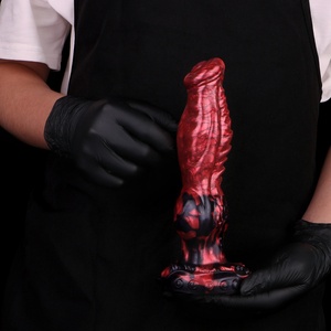Big Huge Wolf/Dog Shape Knot G-spot Masturbation Anal Dilator Fantasy Alien Monster Animal Dog Knot <b>Dildo</b> Sex Toy Women Men - Product Image 1