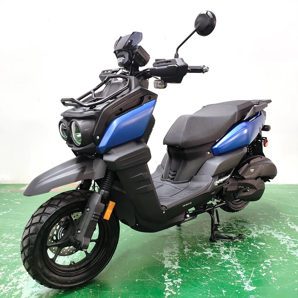 Сертификат EPA & DOT, модель бака, мощный газовый мотоцикл, максимальная скорость 85 км/ч с Gy6 150cc, дисковый тормоз с воздушным охлаждением, скутер