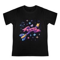 Kaos Kasual Pria USA Stock 180g Rajutan Katun Tebal dengan Cetakan Transfer Panas Satu Sisi Bermotif Ramah Lingkungan