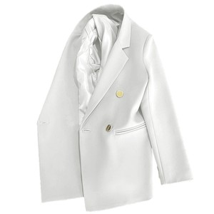 Camisa de Oficina Estilo Casual Color Caramelo Manga Larga con Botones Metálicos para Mujer a la Moda - Product Image 1
