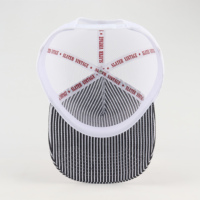 Casquette Trucker 5 Panneaux en Maille Respirante à Séchage Rapide, Performance OEM, Vente en Gros, avec Logo Personnalisé Brodé et Écusson Tissé