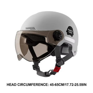 Casco de motocicleta/<span class=keywords><strong>Bicicleta</strong></span> Infantil ABS de media cara nuevo al por mayor con certificación DOT y ajustador - Product Image 6