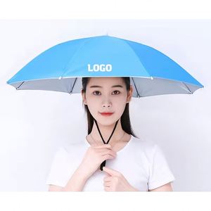 Parapluie-chapeau miniature personnalisé pour la promotion en gros, idéal soleil et pluie - Product Image 1