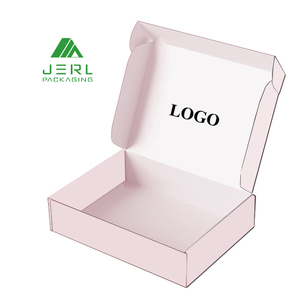 eco friendly pink boxes paper box packaging mailer postal shipping packaging