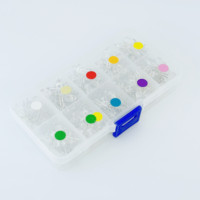 Total 200pcs Assortiment Ensemble de Différentes Couleurs 5mm LED DIP Diode Électroluminescente LED de Haute Qualité