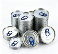 DK Mini Taille 202 #   Couvre-boîtes en aluminium à ouverture facile de 52,5 mm pour canettes de boissons - Écologiques et de qualité alimentaire