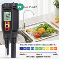Testeur de qualité alimentaire étanche testeur de pH alimentaire du sol stylo mètre type de pénétration détecteur de pH pour fromage viande fruits