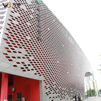 Panneau de bardage en aluminium, panneau de revêtement extérieur en aluminium, façade murale en aluminium, panneaux muraux en aluminium avec revêtement PVDF pour bâtiments