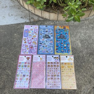 Autocollants <span class=keywords><strong>Tamagotchi</strong></span> Powerpuff Girls, mignons, dessins animés, anime, plastique, cadeau pour enfants, emballage sous blister - Product Image 2