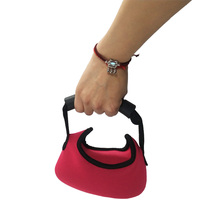 Logo personnalisé en gros coloré 4kg Fitness Sport Gym main poids sac de sable Portable en néoprène souple Kettlebell
