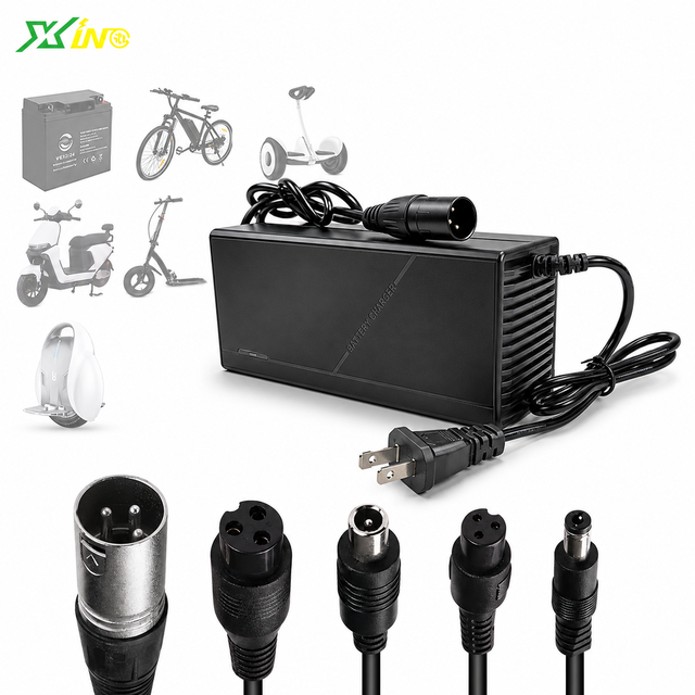 Professional 60V 67.2V 2A 3A Electric Bike Battery Charger for 60V Lithium Battery Pack Smart LED Global Export Wholesale Order