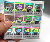 Fabricant pas cher hologramme 3d autocollant holographique étiquette laser de sécurité autocollant pour sceau emballage étiquette