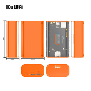 Precio de fábrica KuWFi Módem portátil Dispositivo móvil 10 usuarios 4G Enrutador móvil Mini dispositivo de punto de acceso para uso en exteriores - Product Image 6