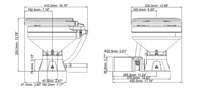 Toilette spéciale manuelle et électrique pour camping-car, yacht, bateau à voile, véhicule, en céramique, 12V/24V