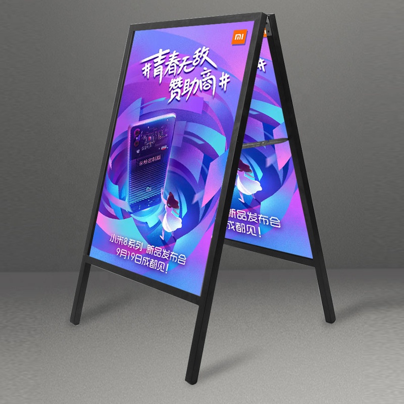 a-frame sign stand a stand sign board display