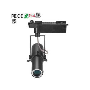 Bảo tàng loạt 30 Wát Dimmable dẫn theo dõi hệ thống chiếu sáng hiện đại COB dẫn theo dõi đèn có thể điều chỉnh cơ thể nhôm tập trung vào lõi ngô màu - Product Image 1